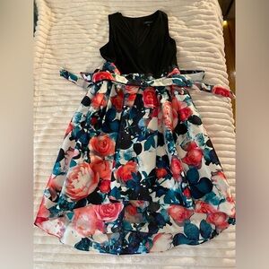 Beautiful, worn once high-low dress. I am selling as it no longer fits me.